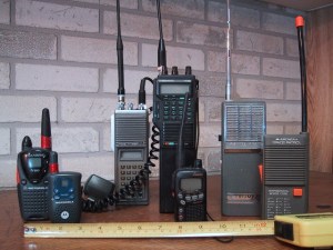 walkie talkies