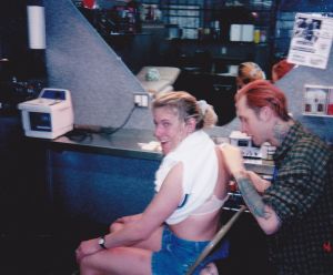 steph s getting a tat