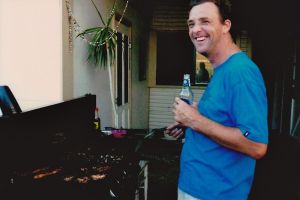 Jason at the power grill