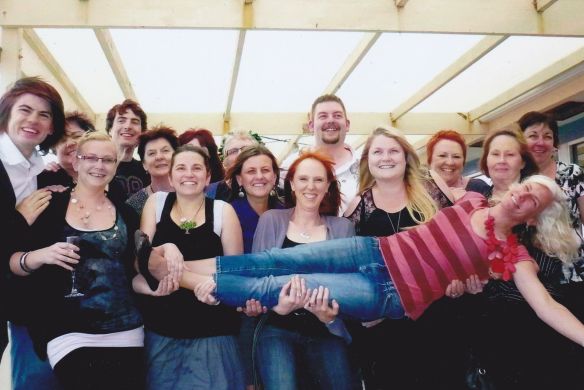 Accepted for who I am by my fantastic friends and colleagues at Le Fevre