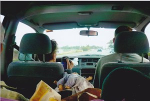 driving to Coober Pedy