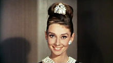 Audrey Hepburn in "Breakfast at Tiffany's" 