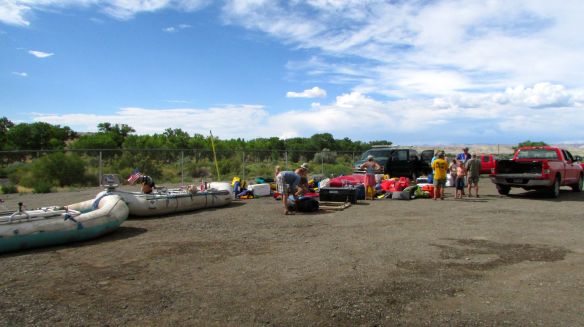 We finally meet up with our friends at the takeout. 