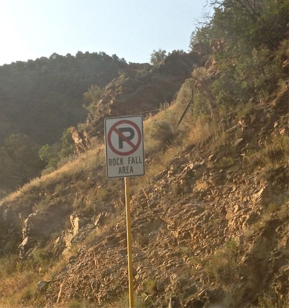 Maybe I won't park here. Fremont co. Colorado 2013