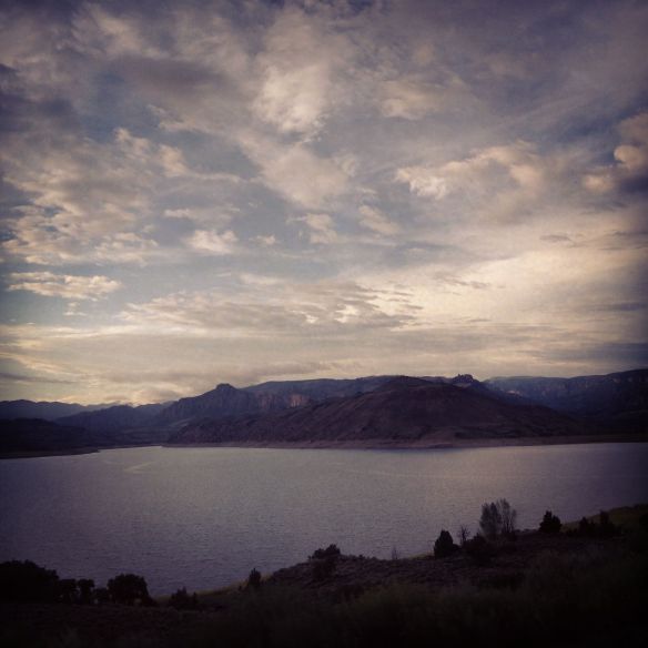 Blue Mesa Reservoir (with an Instagram effect) Gunnison, CO