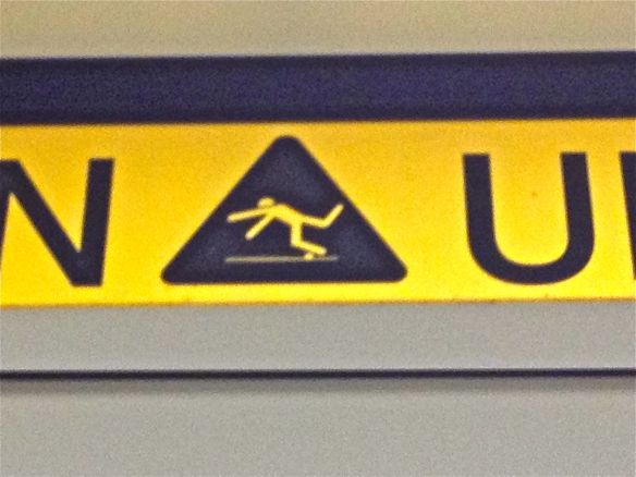 Wow...talk about falling.