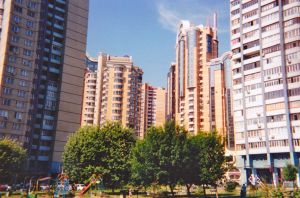 The apartment we stayed in is on the far right. 