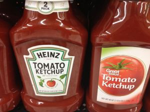 Authentic American ketchup at Wal-Mart. 