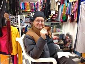 My dad, Ed, got on a giddy global high, too. 