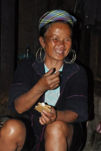 The grandmother approves.