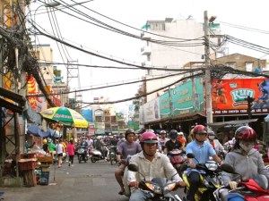 traffic in market area