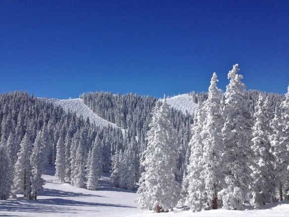 Monarch Mountain, looking all pretty and inviting....
