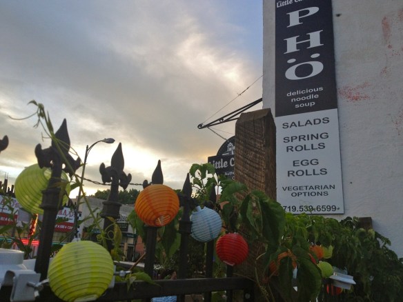 An Asian corner in the Rocky Mountains. 