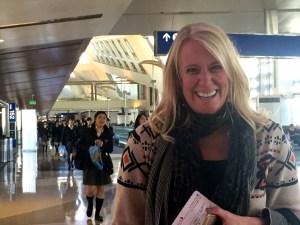 The army mobilizes. This time, however, we are in front of the line.