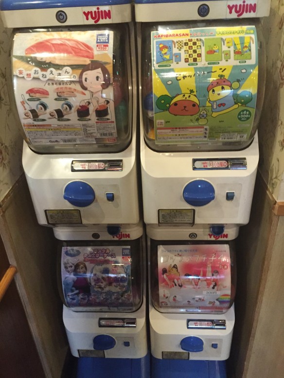 sushi girl vending machine