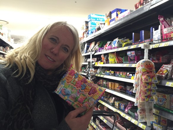 Suz with candies in Rox